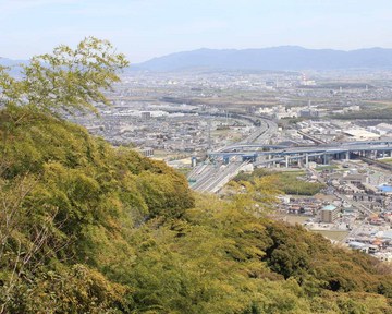 山ア城からの眺望