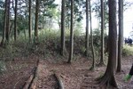 大文字-土塁